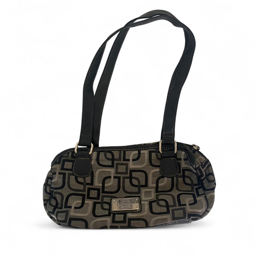 Geometric Print Shoulder Bag
